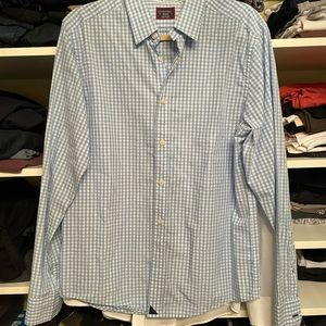 Men’s Untuckit checked shirt Medium Slim